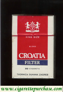 Croatia Filter cigarettes king size